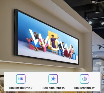 Asianda 23.1 Inch Store Shelf LCD Display Supermarket Advertisement LCD bar Digital Signage and Displays